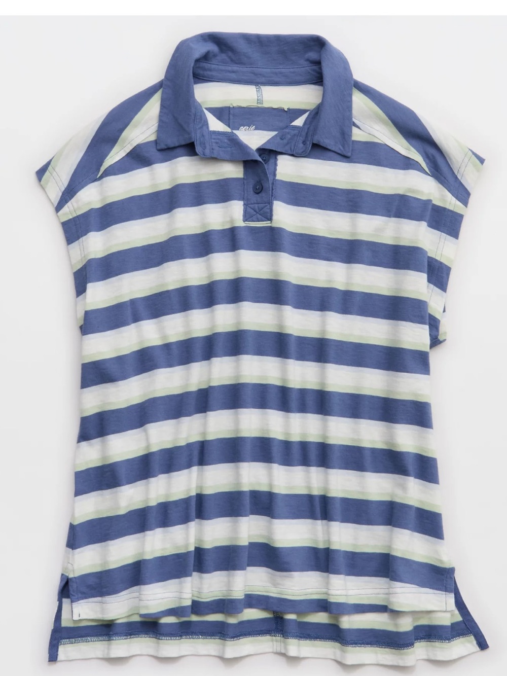 Aerie Happiest Oversized Polo T-Shirt